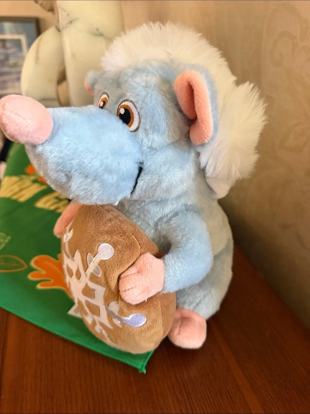 Disney  Remy Ratatouille holiday plush.